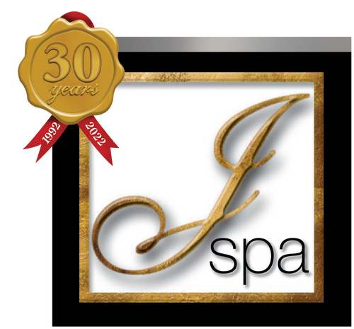 Jolantas Spa 30 Year Badge, Logo, European Spa, 5 Star Spa