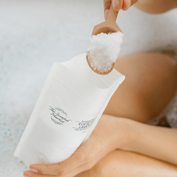 The Scented Bath Salts Eucalyptus Lavender 450g