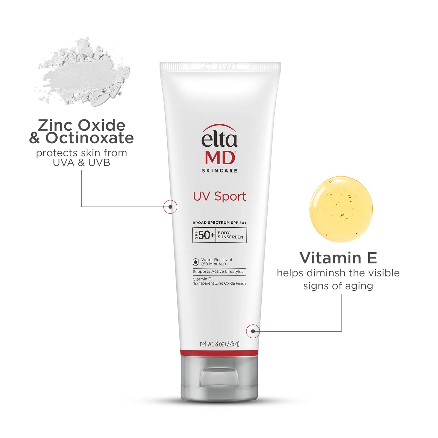 EltaMD UV Sport Broad-Spectrum SPF 50 85g