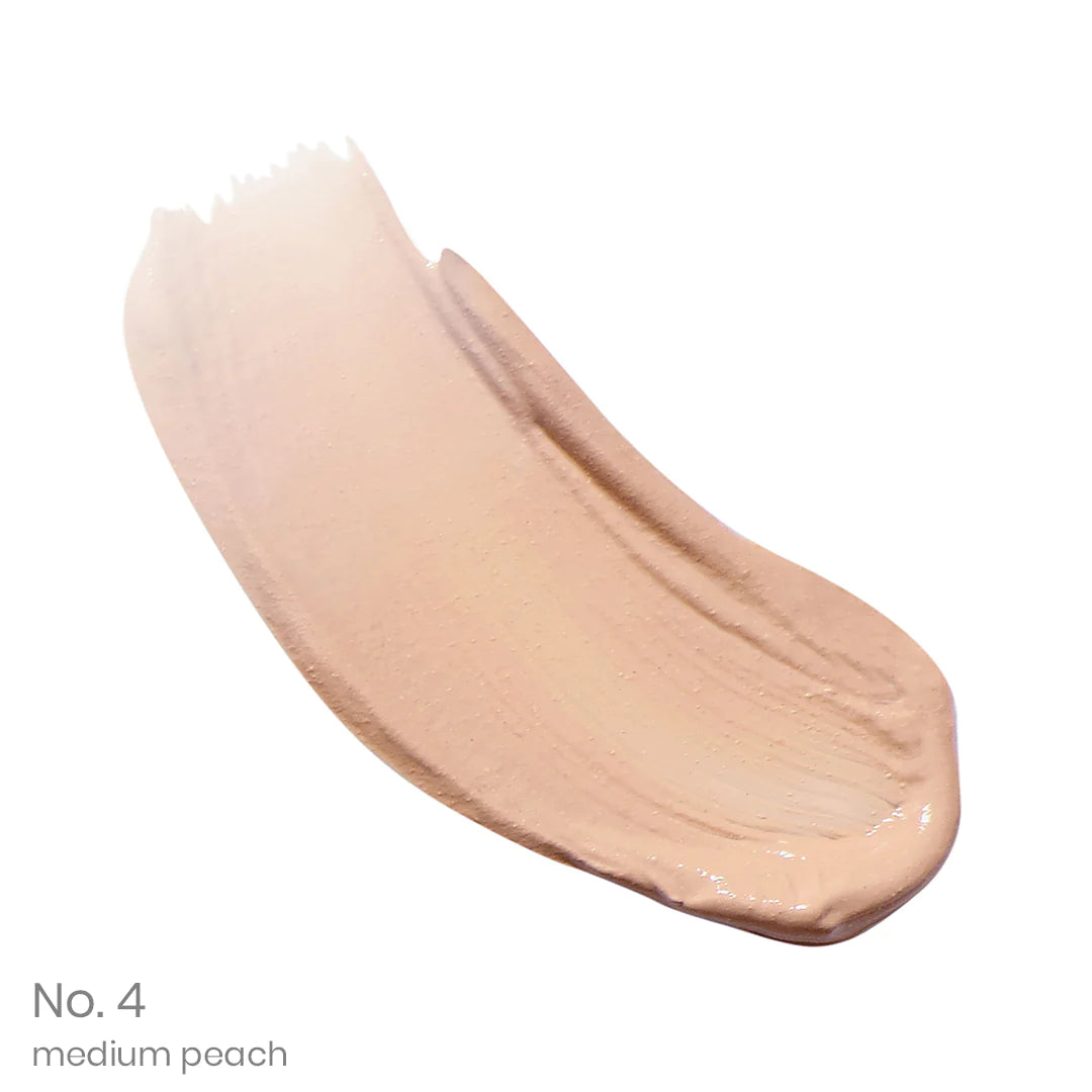 Jane Iredale active light concealer swatch medium peach