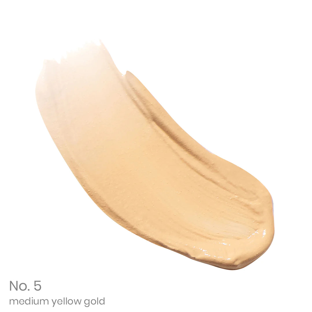 Jane Iredale active light concealer concealer swatch medium yellow gold