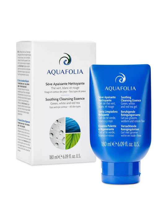 Aquafolia Soothing Face Wash, Product image, box, bottle, white background