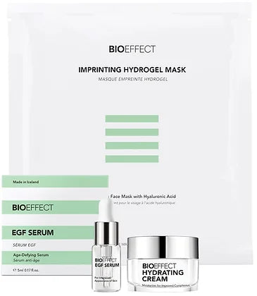 Bioeffect EGF Serum Bioeffect Hydrating Cream, Imprinting Hydrogel Mask