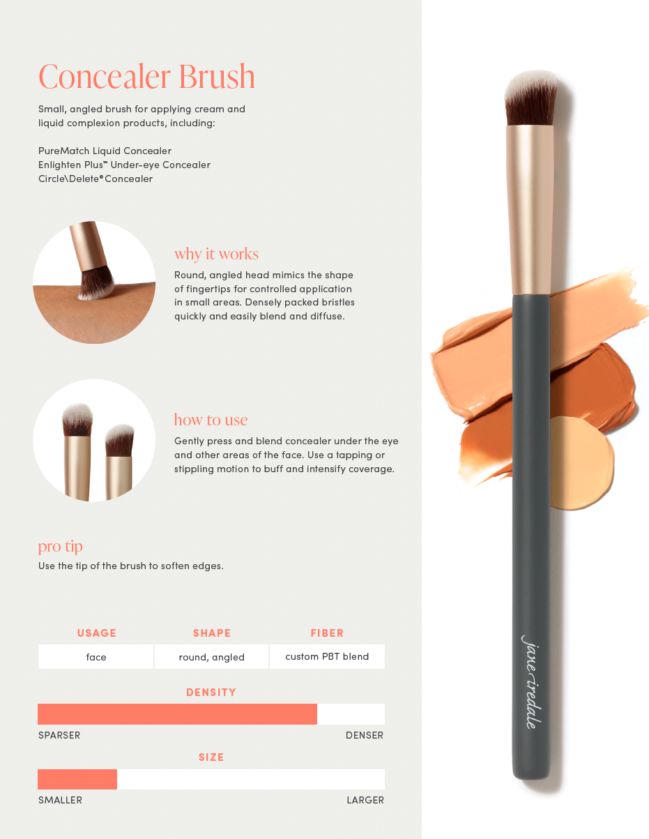 Jane Iredale Pro Series Concealer Brush