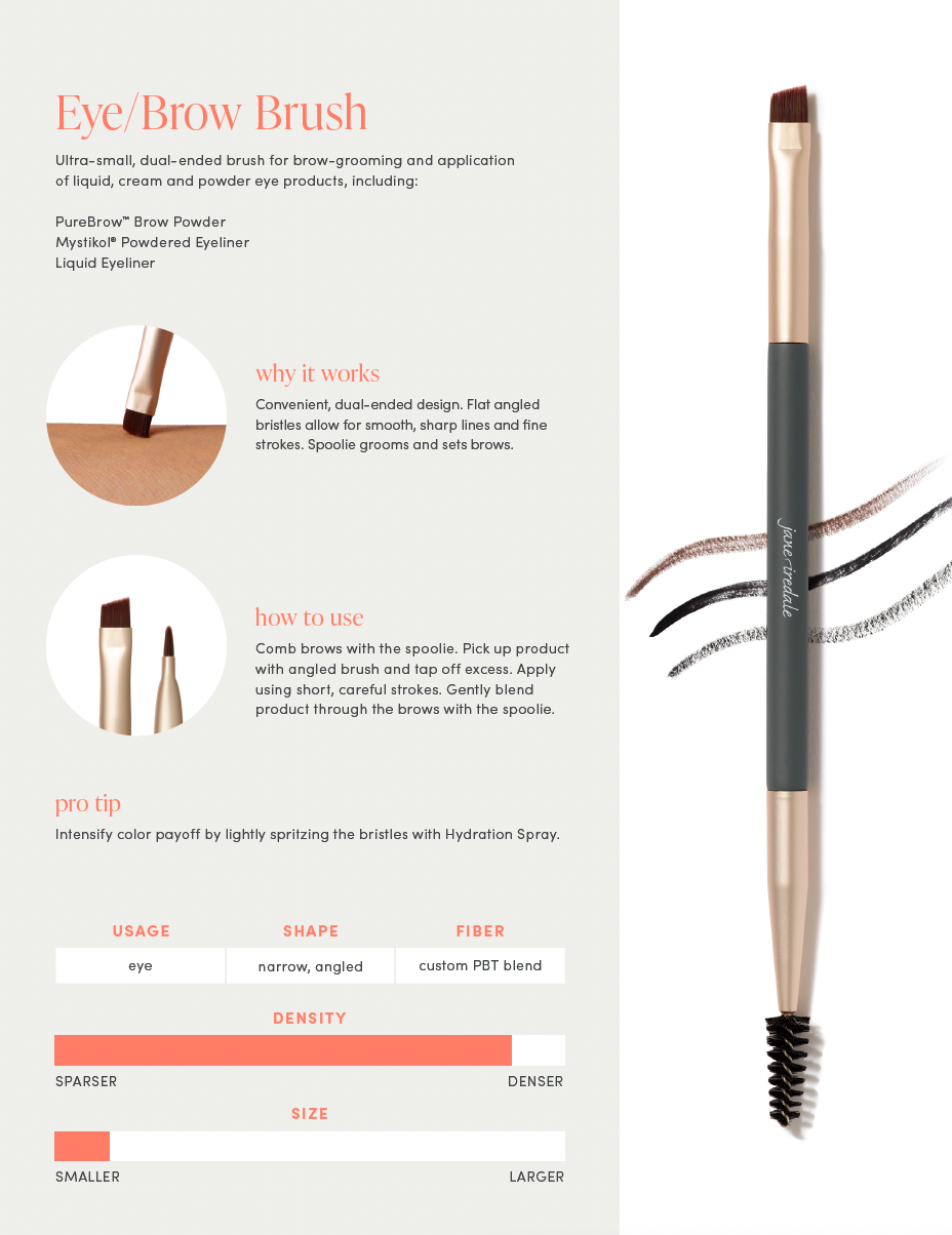 Jane Iredale Pro Series Eye / Brow Brush