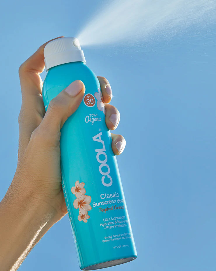 Coola SPF30 Classic Body Sunscreen Spray 177ml - Tropical Coconut