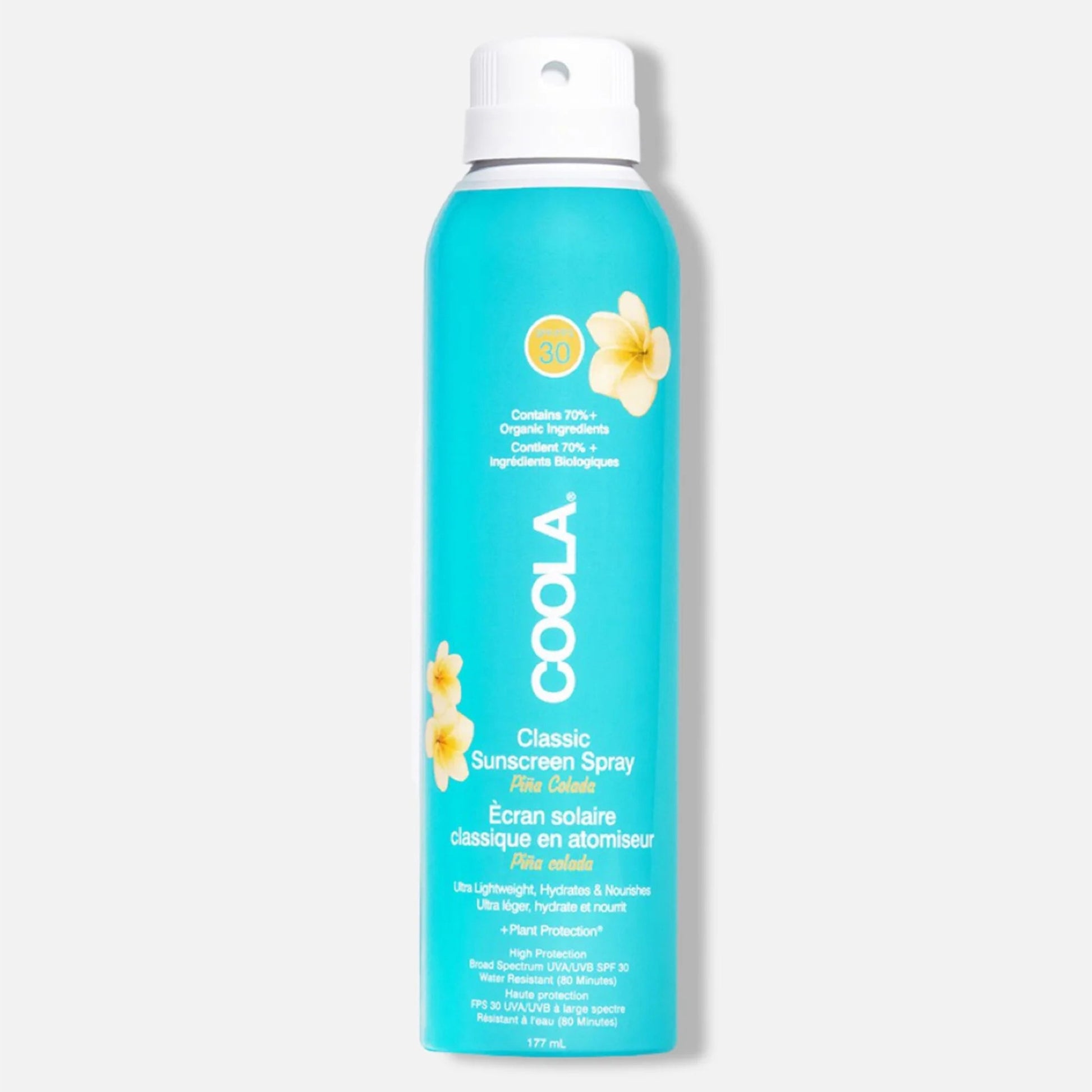 Coola SPF30 Classic Body Sunscreen Spray 177ml - Pina Colada