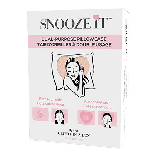 Snooze it dual purpose satin pillow case product image