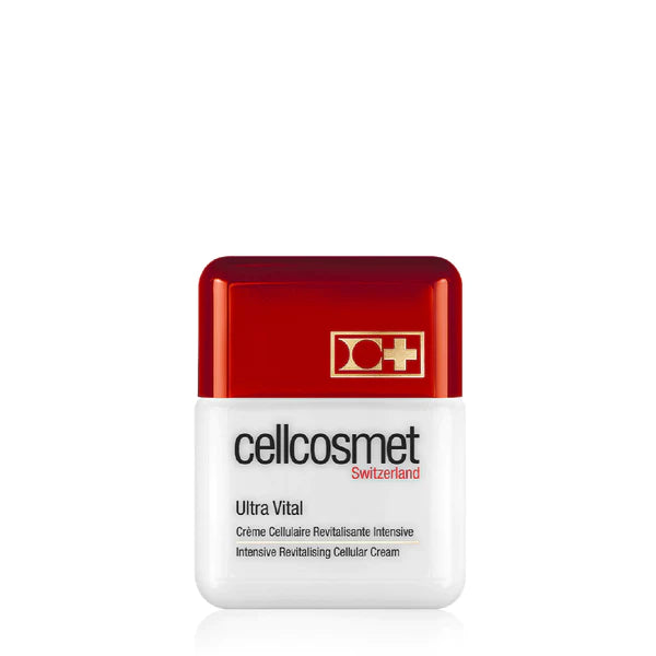 Cellcosmet Ultra Vital Light Clinically Proven product image infographic