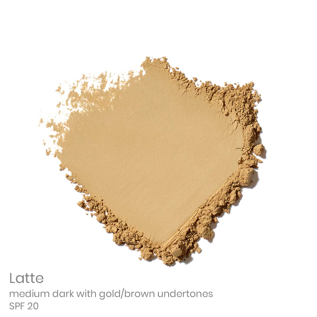 Jane Iredale Beyond Matte Liquid Foundation Latte Medium Dark with Gold/Brown Understones SPF 20 