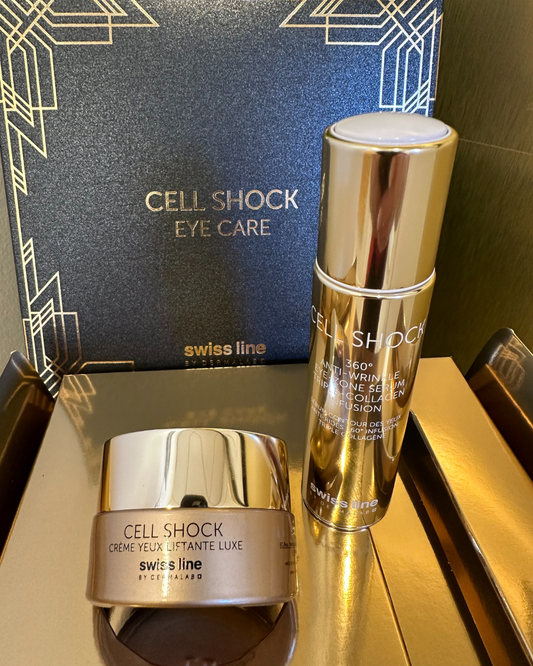 Swiss Line Eye Care Box - Luxe Lift Eye Cream 15ml + 360 Anti-Wrinkle Eye Serum 15ml