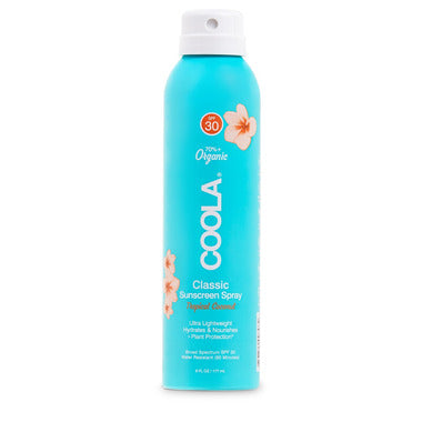 Coola SPF30 Classic Body Sunscreen Spray 177ml - Tropical Coconut