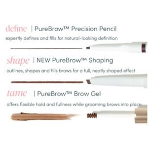 Jane Iredale Pure Brow Shaping Pencil Brow Gel, Precision Pencil