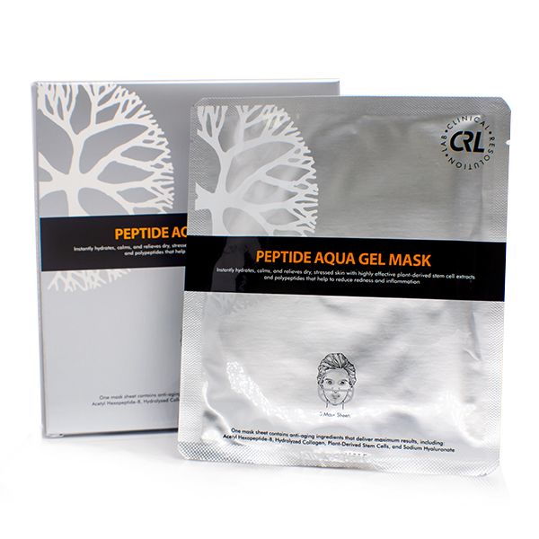 CL Clinical Resolution hydrating_mask_peptide aqua gel face mask