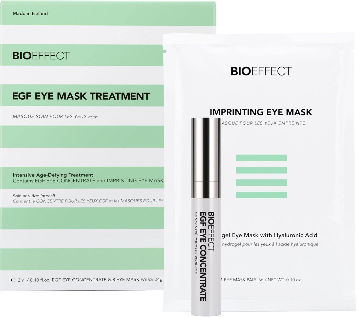 Bioeffect EGF Eye Mask, Imprinting Eye Mask, Bioeffect EGF Eye Concentrate