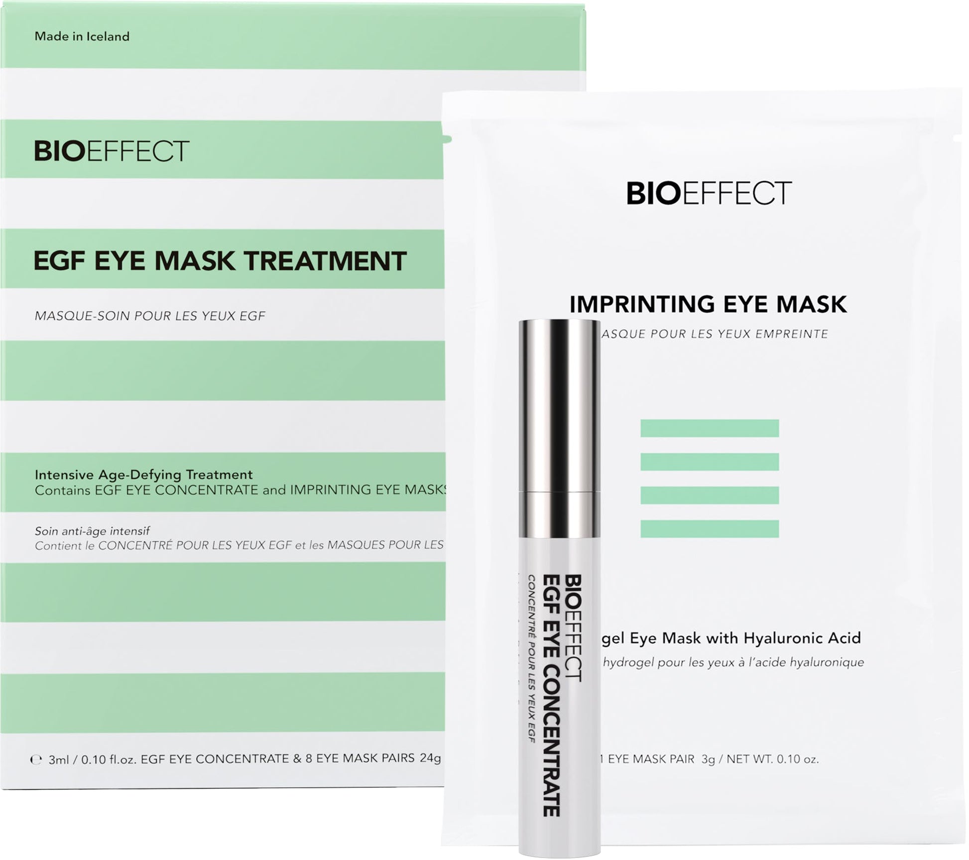 Bioeffect EGF Eye Mask, Imprinting Eye Mask, Bioeffect EGF Eye Concentrate