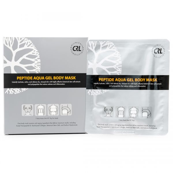 CL Clinical Resolution hydrating_mask_peptide aqua gel body mask